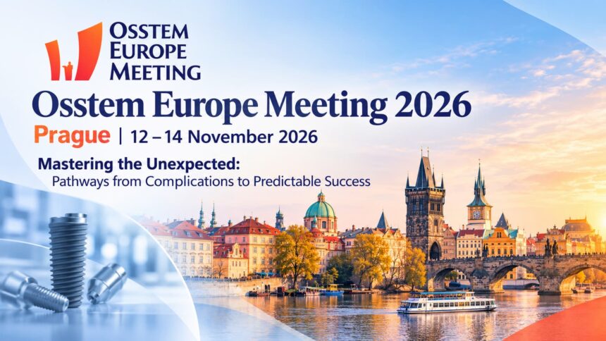 Osstem Europe Meeting 2026 στην Πράγα | 12–14 Νοεμβρίου 2026