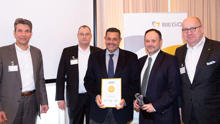 Η ESTETIKA Ε.Π.Ε., αντιπρόσωπος της BEGO στην Ελλάδα, κέρδισε το φετινό βραβείο Wilhelm-Herbst "best sales performance 2019 for BEGO Dental".