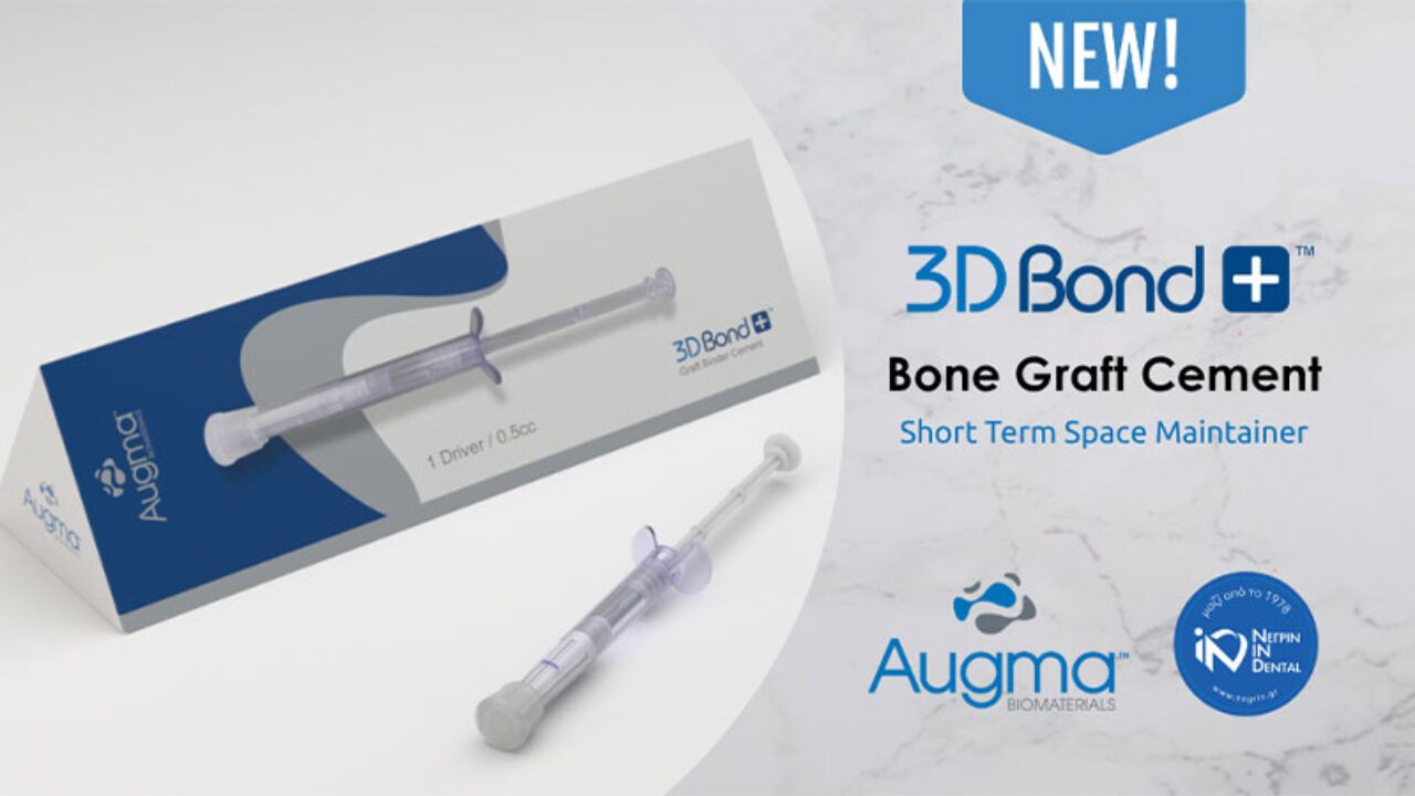 Η NΕΓΡΙΝ ΙΝ Dental ανακοινώνει με ενθουσιασμό τη νέα συνεργασία με την εταιρεία AUGMA Biomaterials