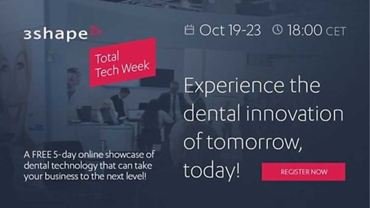 3Shape Total Tech Week 19-23/10: To μέλλον είναι τώρα!