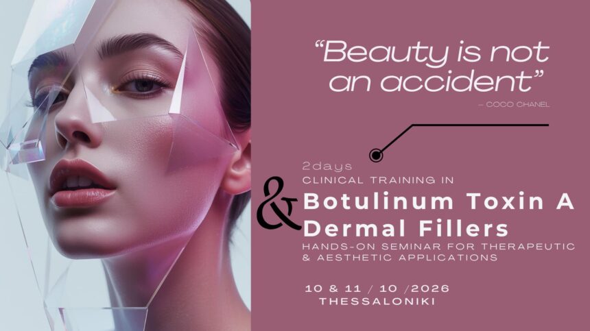 Clinical Training in Botulinum Toxin A & Dermal Fillers Hands-on Seminar for Therapeutic & Aesthetic Applications